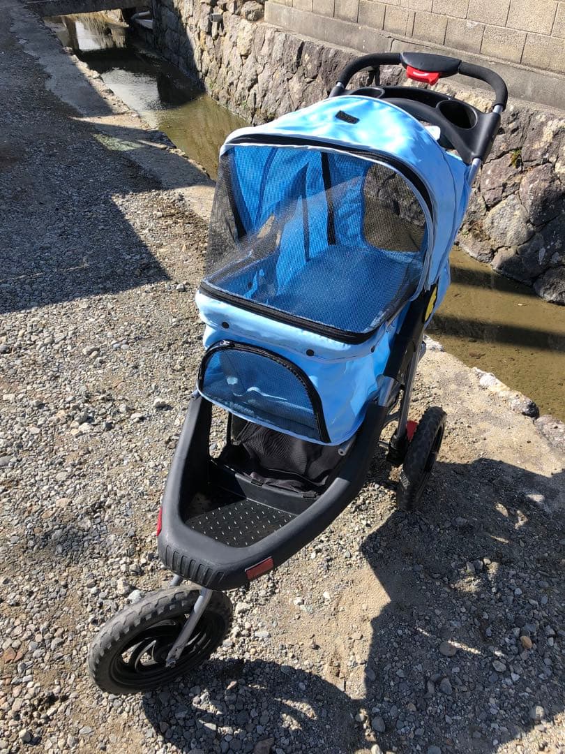 ペットカート ベビーカー バギー 犬 猫 多頭 犬/輪犬ケージ (B36)