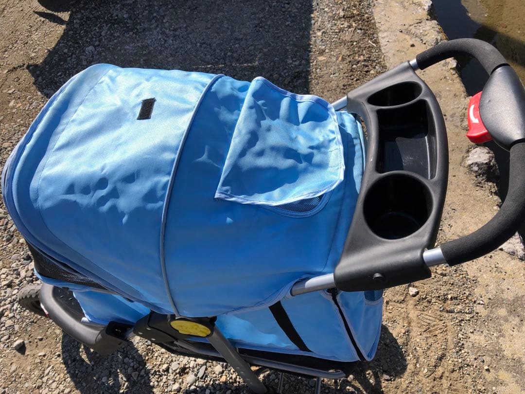 ペットカート ベビーカー バギー 犬 猫 多頭 犬/輪犬ケージ (B36)