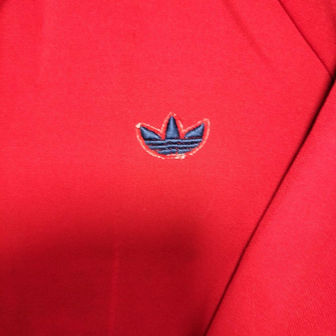 70s 〜80S 赤 西ドイツタグ 5号 Adidas トラック
