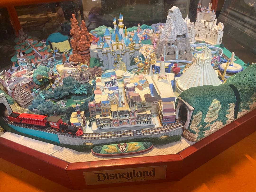 Disneyland ミニチュアモデル　ケース付き