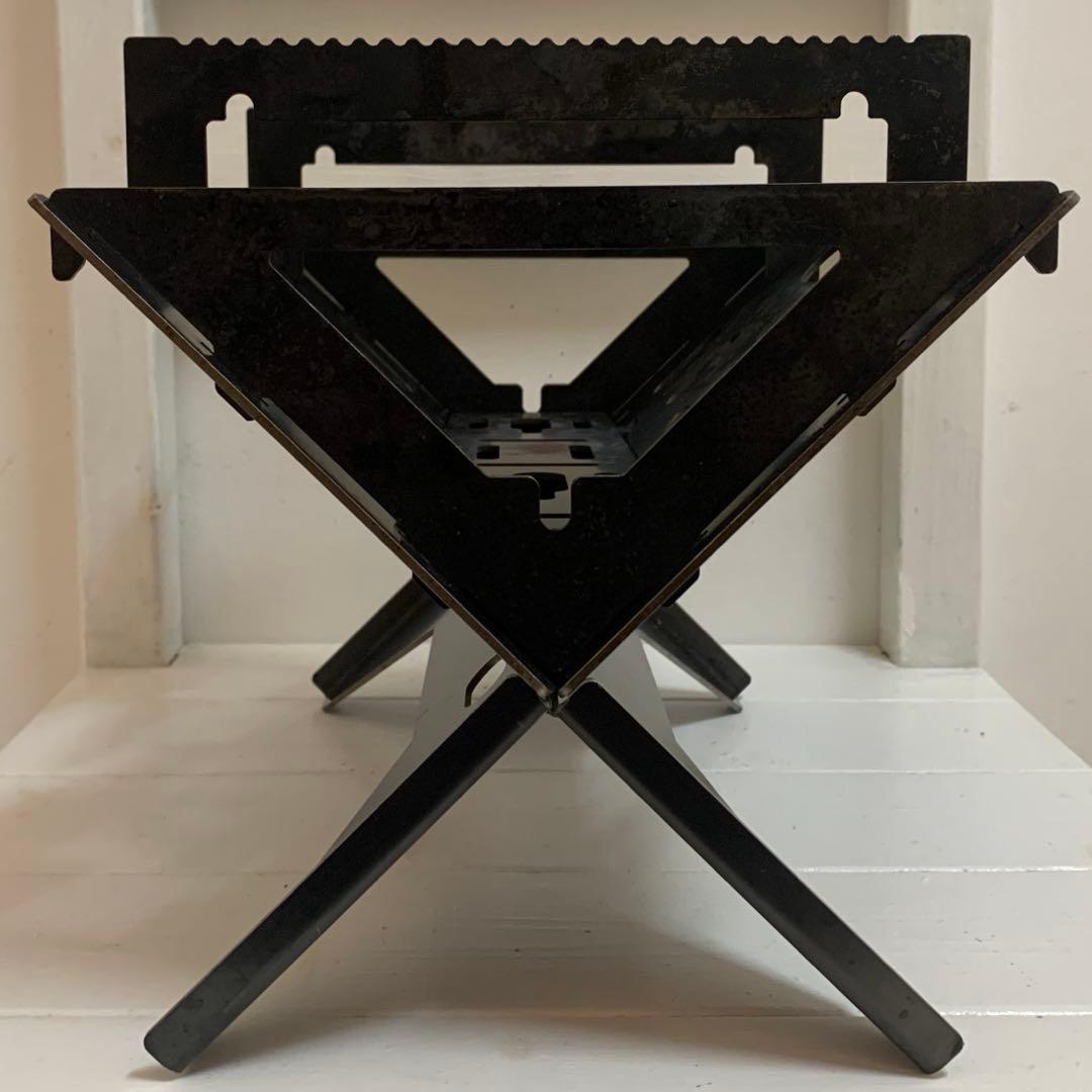 Hot Camp FireBaseS 焚き火台 + 極厚プレート中 2点セット