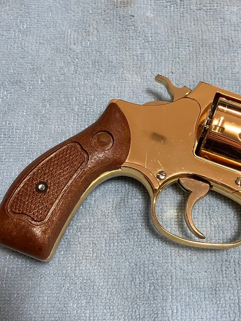 コクサイ S＆W M36チーフスペシャルSMG規格 モデルガン 金メッキ