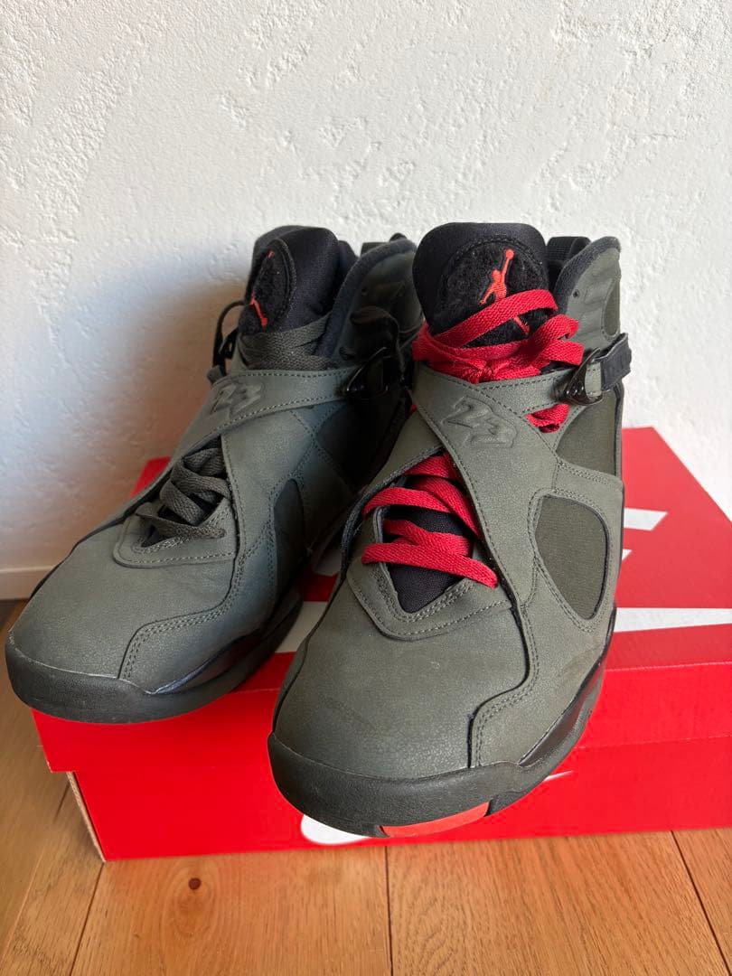 Jordan 8レア /ジョーダン8/カーキ/28.5センチ/
