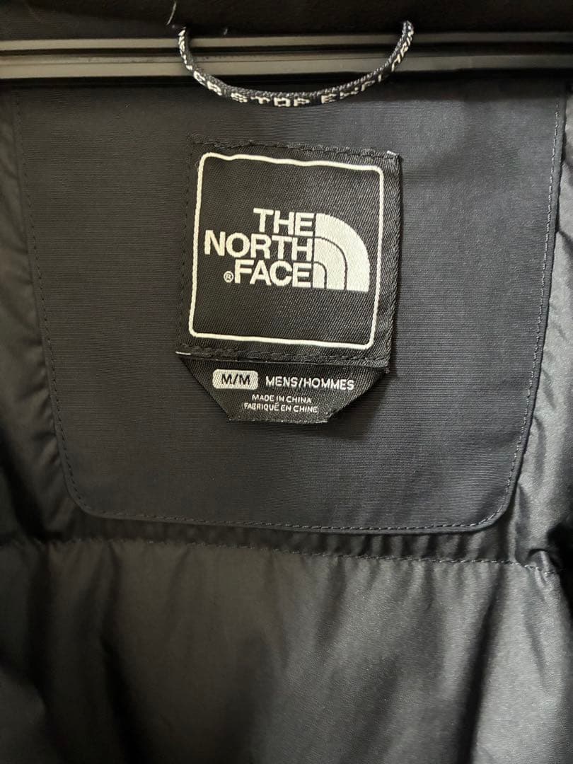 【The North Face】ダウンジャケット黒紺【南極観測隊支給モデル】