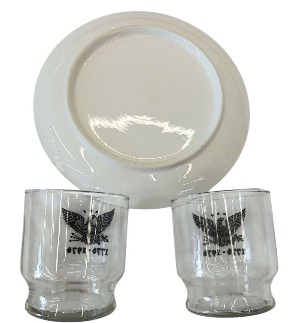 USA「独立宣言の起草」　ヴィンテージ コレクターズ ピューター プレート