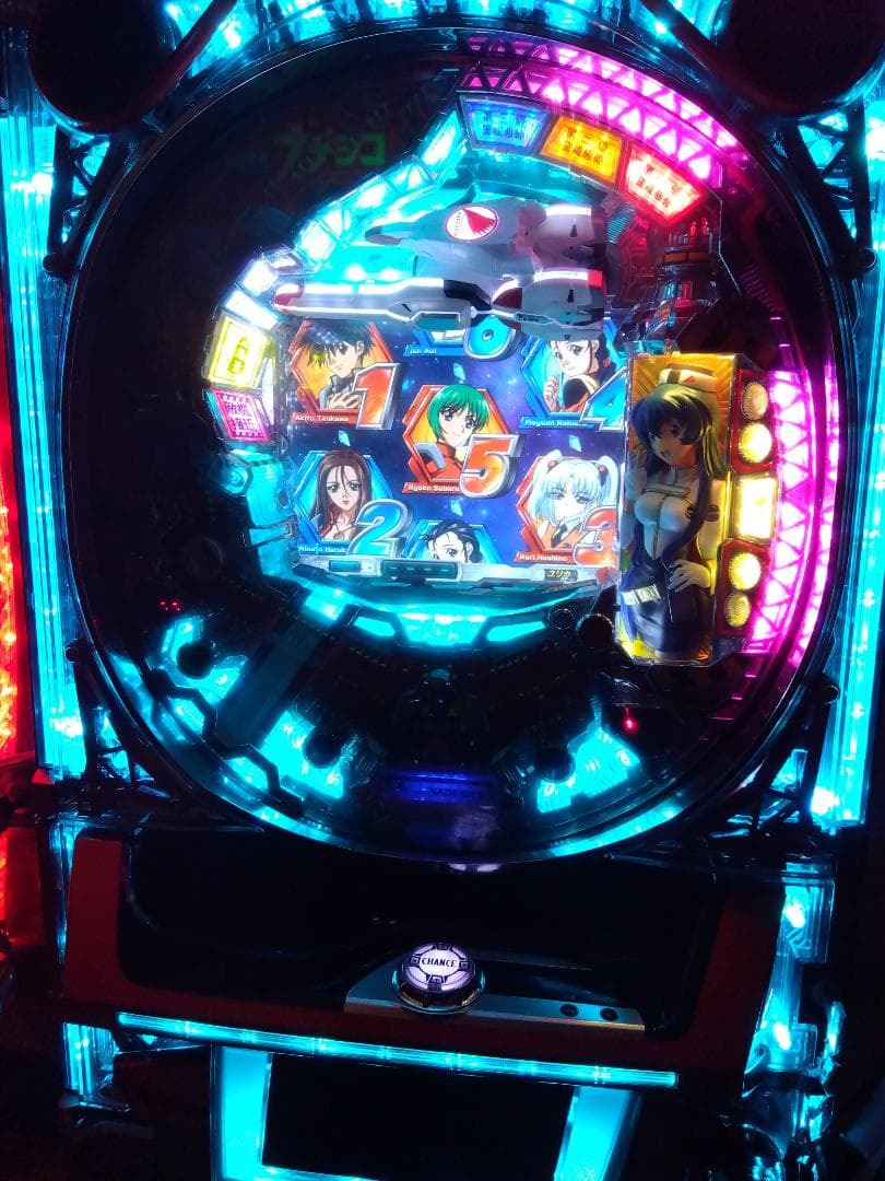 CRフィーバー機動戦艦ナデシコ　レトロ懐かしパチンコ遊戯台　レア台