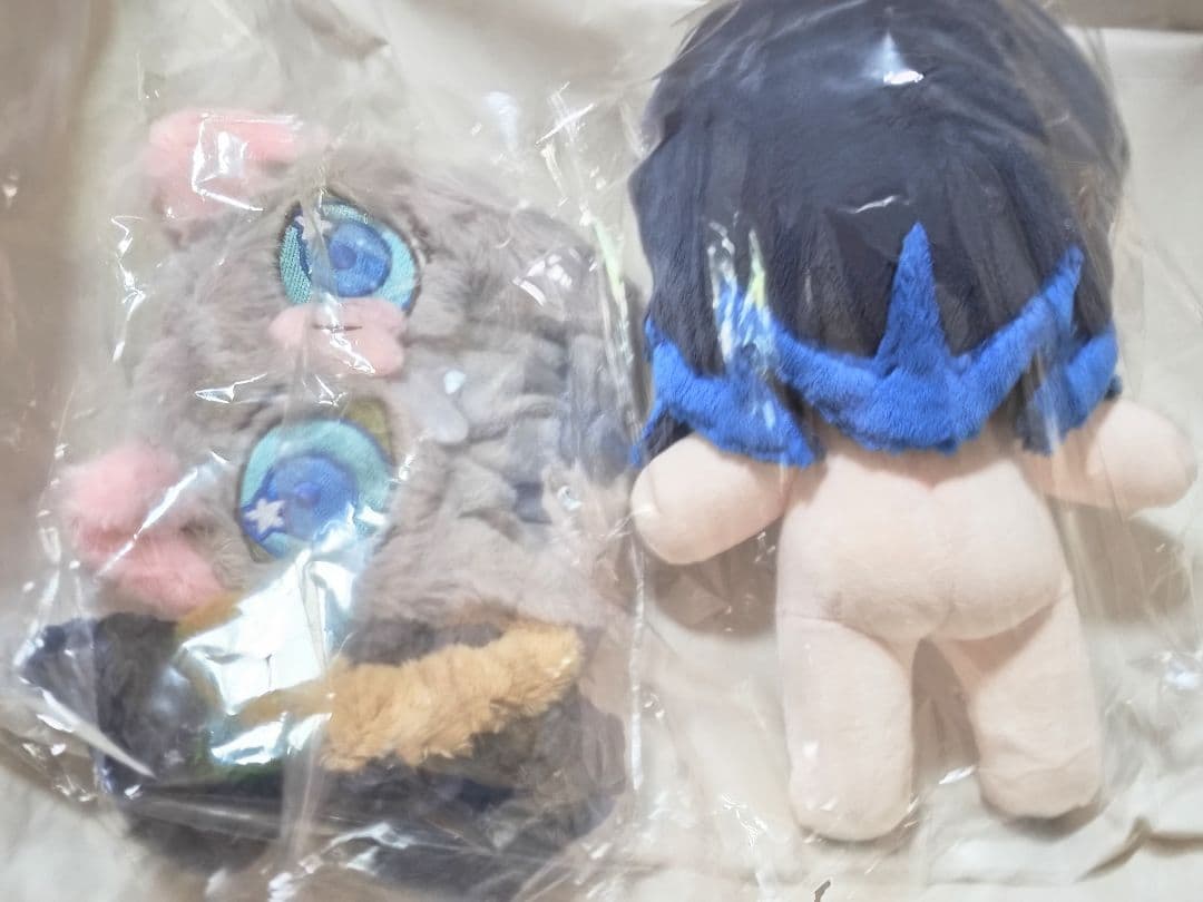 20cm着せ替えぬいぐるみ　20cmコットンドール　鬼滅の刃嘴平伊之助