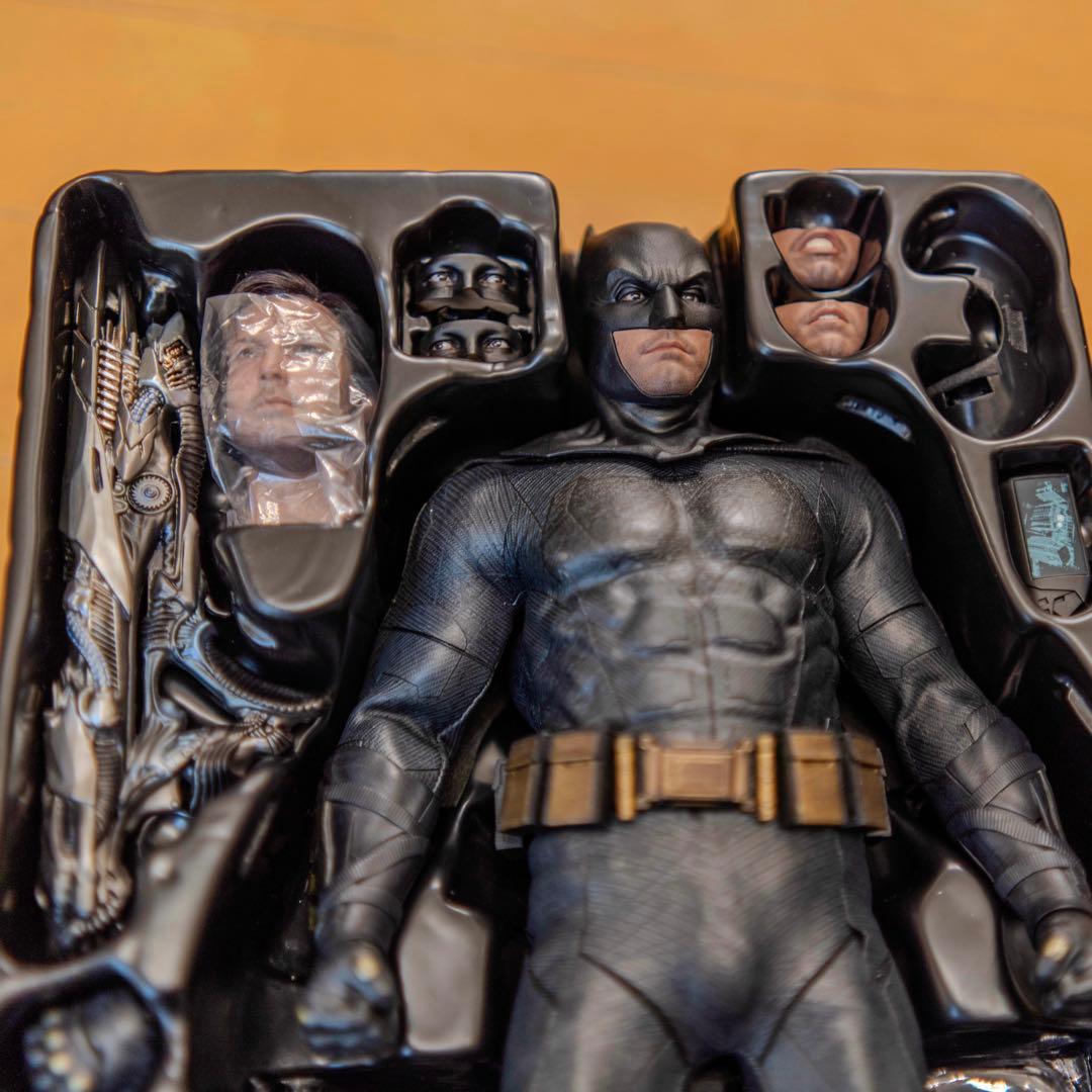 ホットトイズ バットマン ジャスティスリーグ 植毛カスタムヘッド 1/6