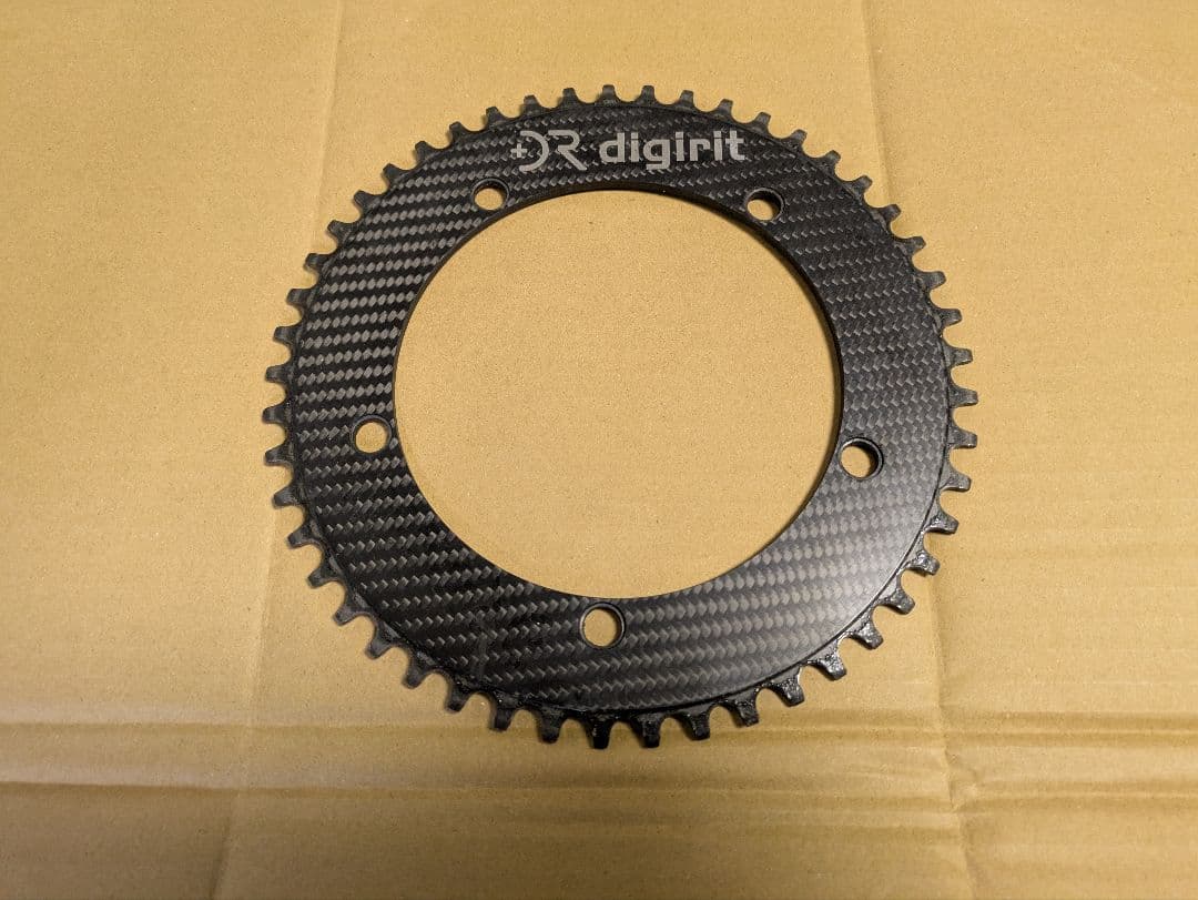 digirit カーボン チェーンリング bcd144 49t