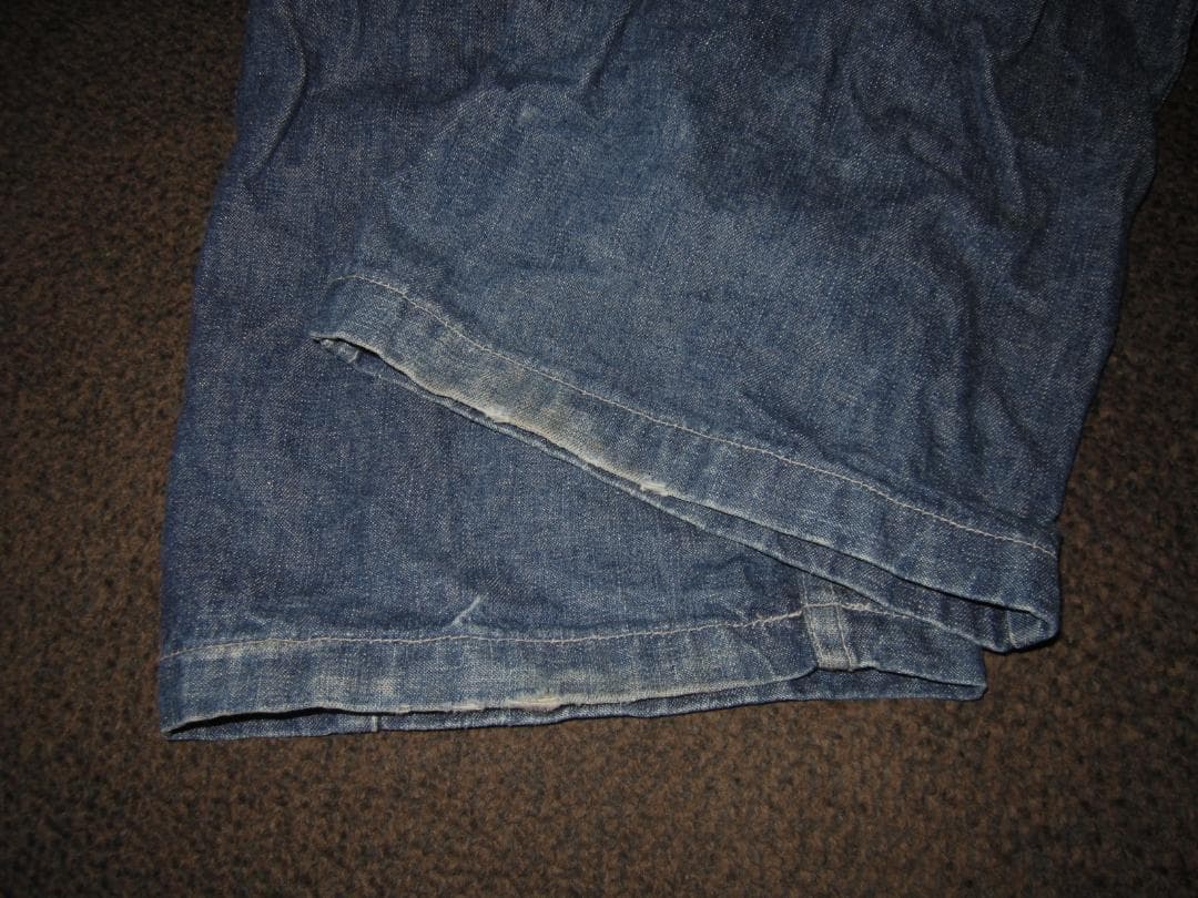 ドッグハウス つなぎ Lサイズ 虎 東洲斎 写楽 ペイント デニム 松岡佳博