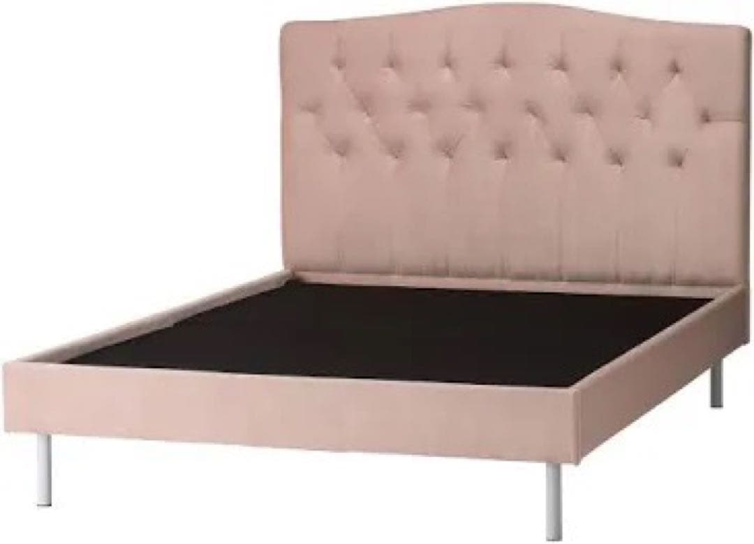 フランフラン　ブリッサ ベッド ディンプル ダブル ピンク