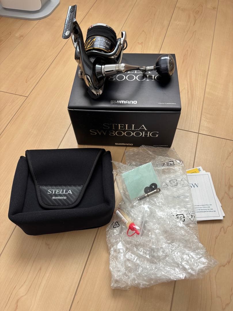シマノ 13ステラ8000HGと14000スプール