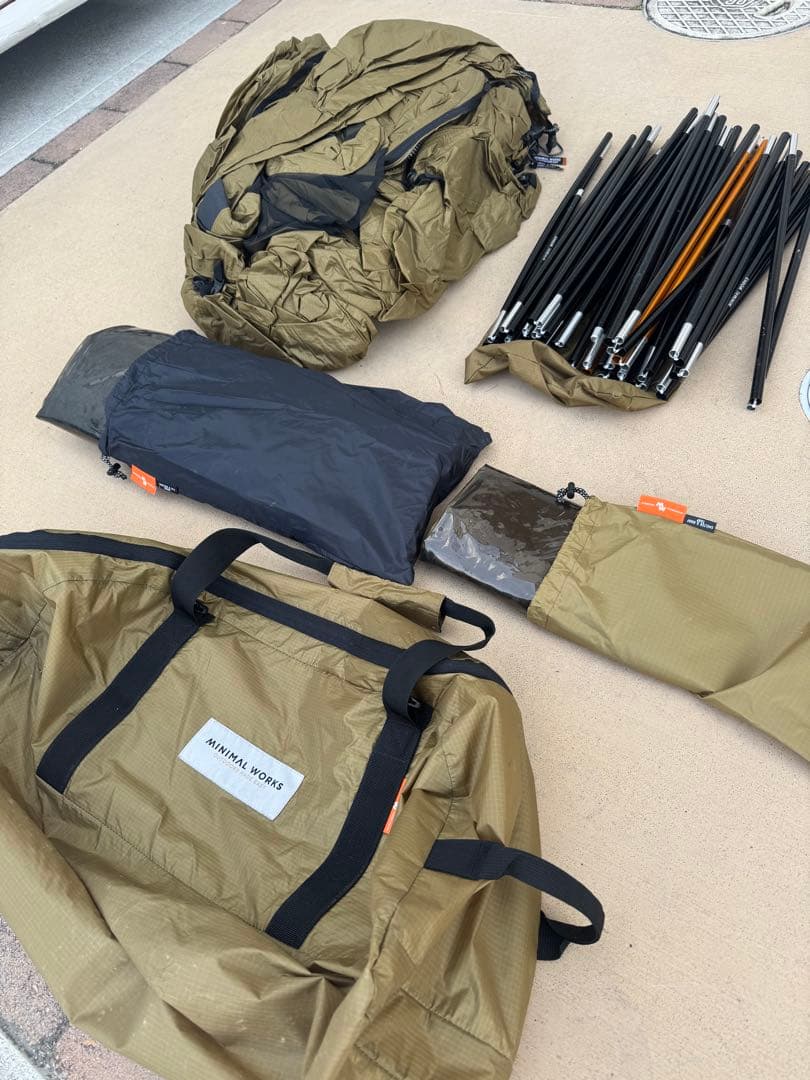 X*n様 ミニマルワークス シェルターG オプション TPUセット タンカラー