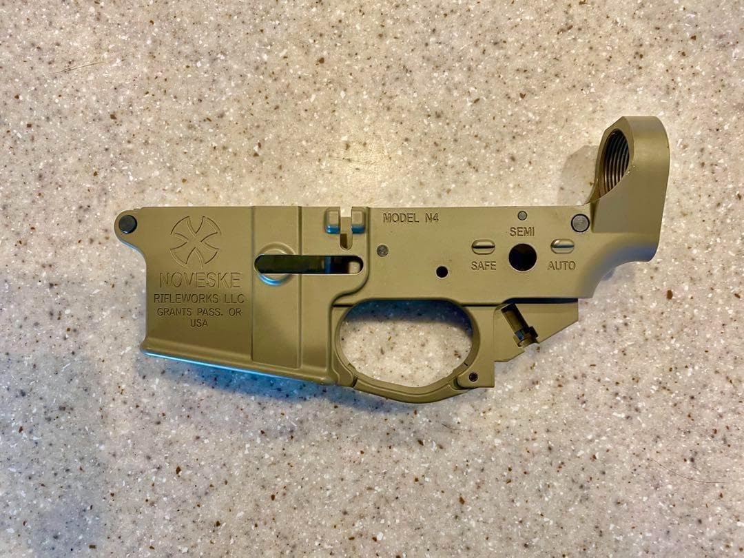 [新品]MWS用アルミ製Noveske N4レシーバーセット(残り8個)