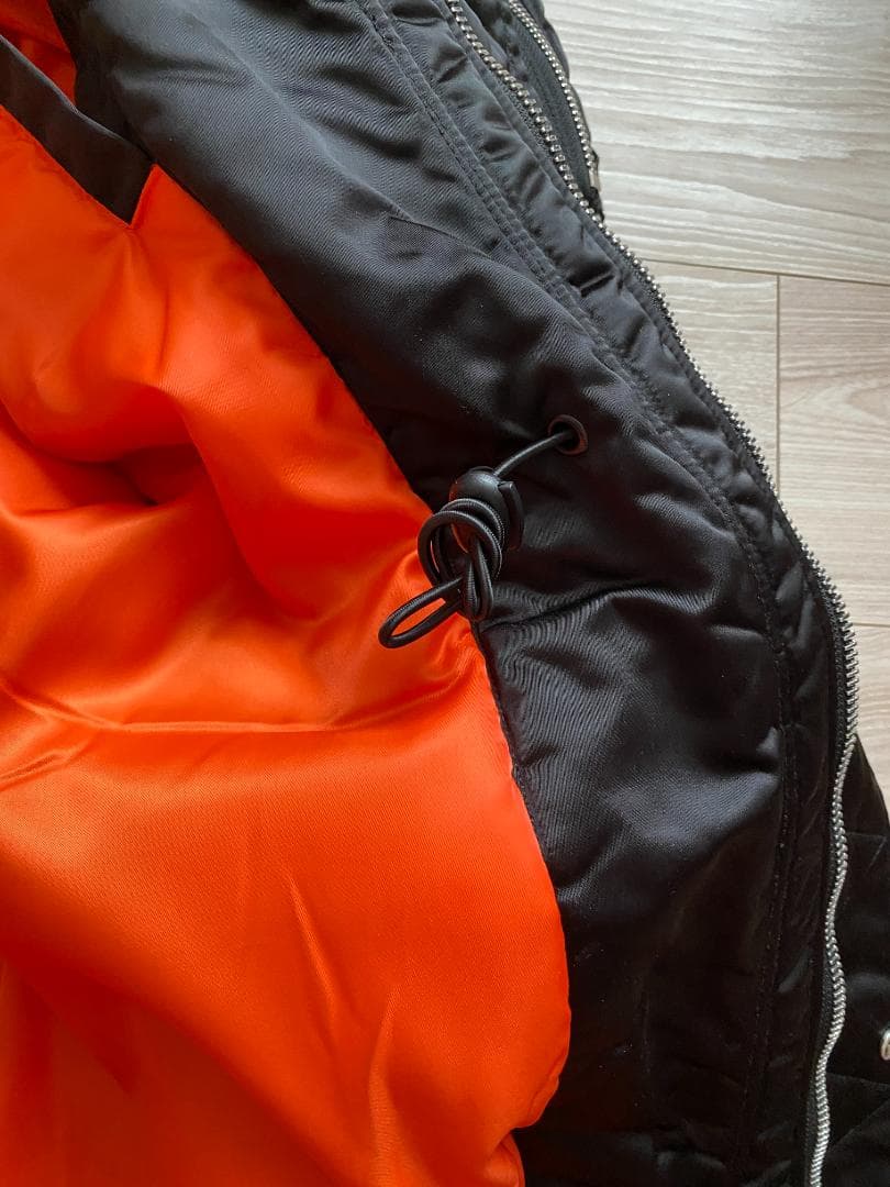 Études Studio パーカーコート ブラック