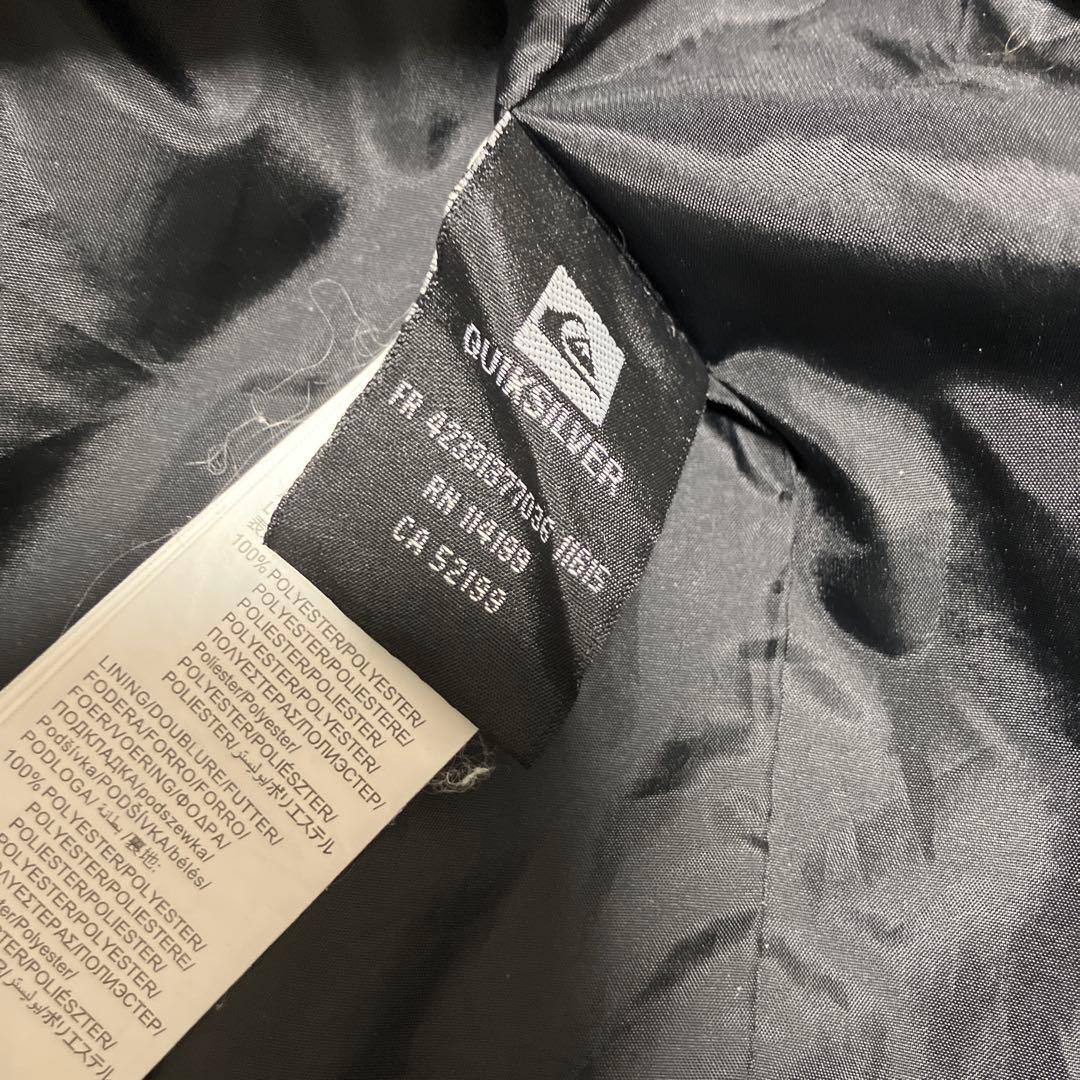 クイックシルバー セットアップ L メンズ スノーボード スキー ウエア