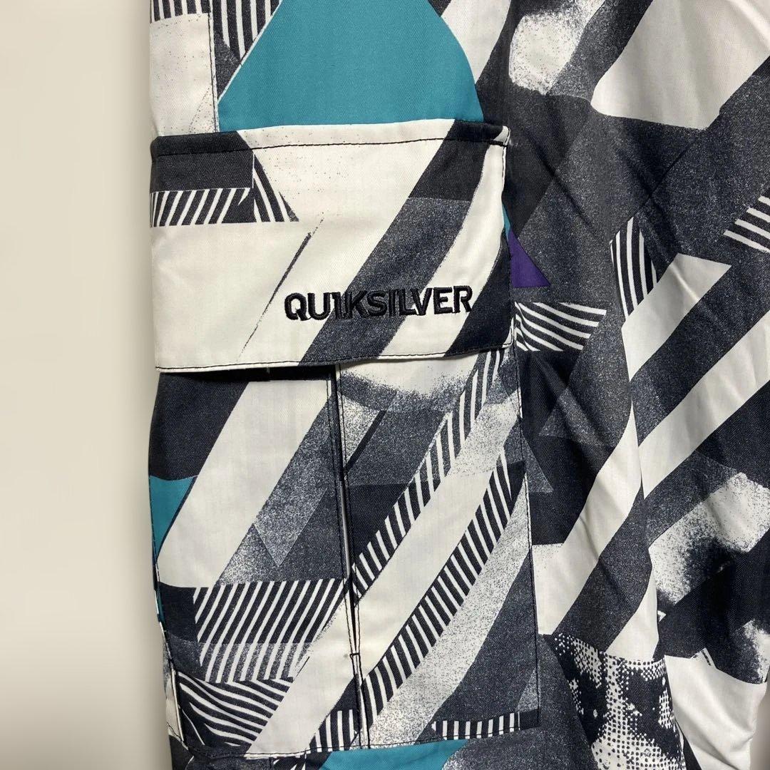 クイックシルバー セットアップ L メンズ スノーボード スキー ウエア