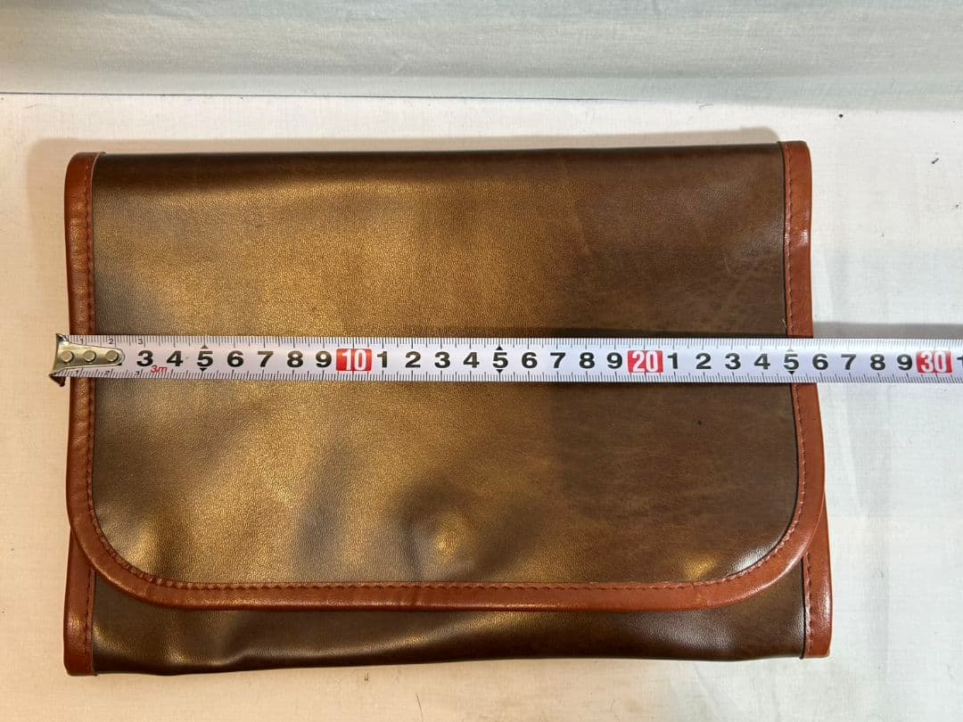 【美品】コーチ　オールドコーチ　ネクタイケース　ネクタイ2枚収納可能　ポーチ付き