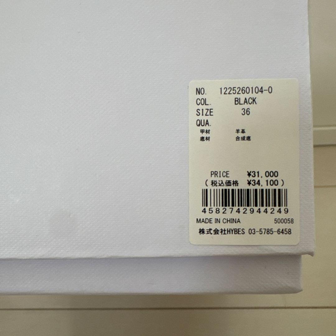 etretokyo インヒールレザーミュール36