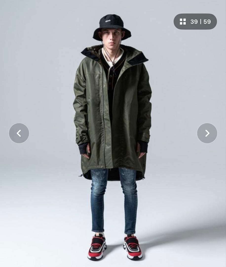 glamb ×RK カメラマン　モッズコート