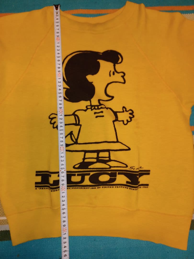 SNOOPY メイヨスプルース 60年代 ビンテージスウェット LUCY