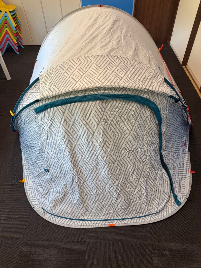 [ほぼ新品]Quechuaケシュア2SECONDS FRESH&BLACK2XL