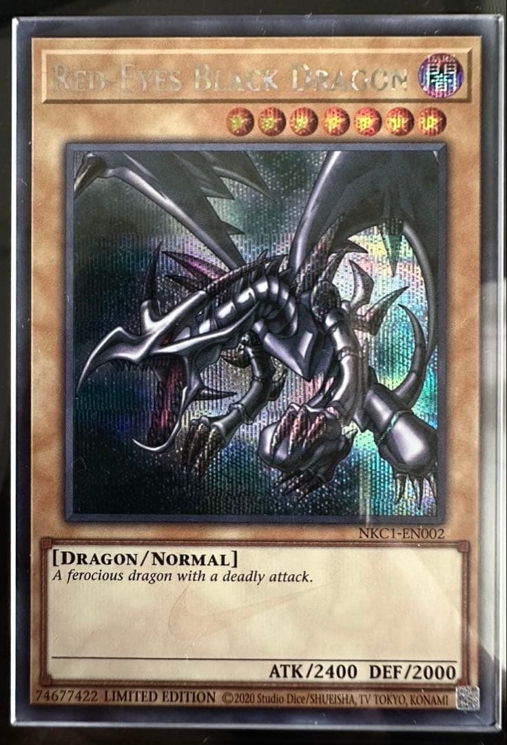 【ARS 10】NIKE レッドアイズ・ブラックドラゴン 真紅眼の黒竜　鑑定品