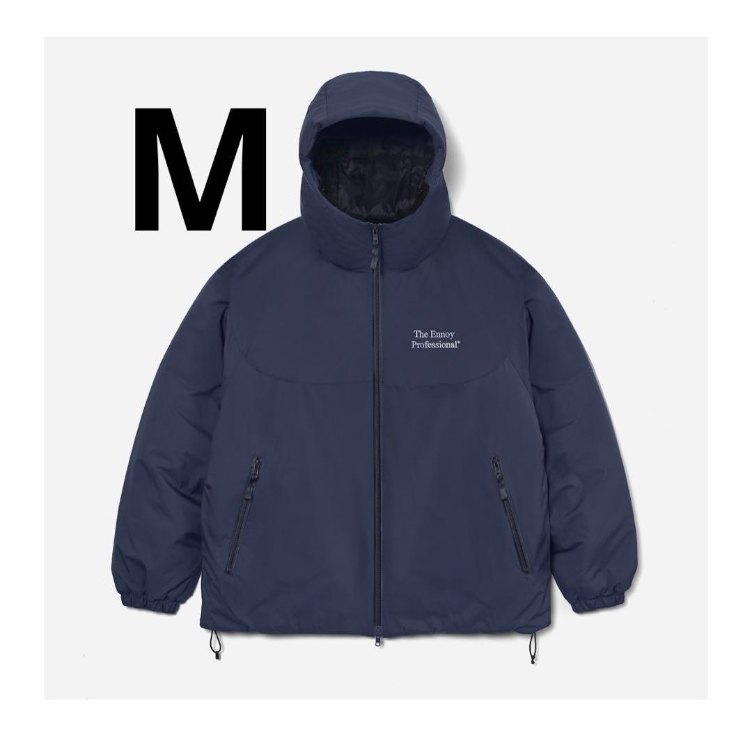ENNOYとスタイリスト私物 PADDED NYLON HOODIE (NAVY