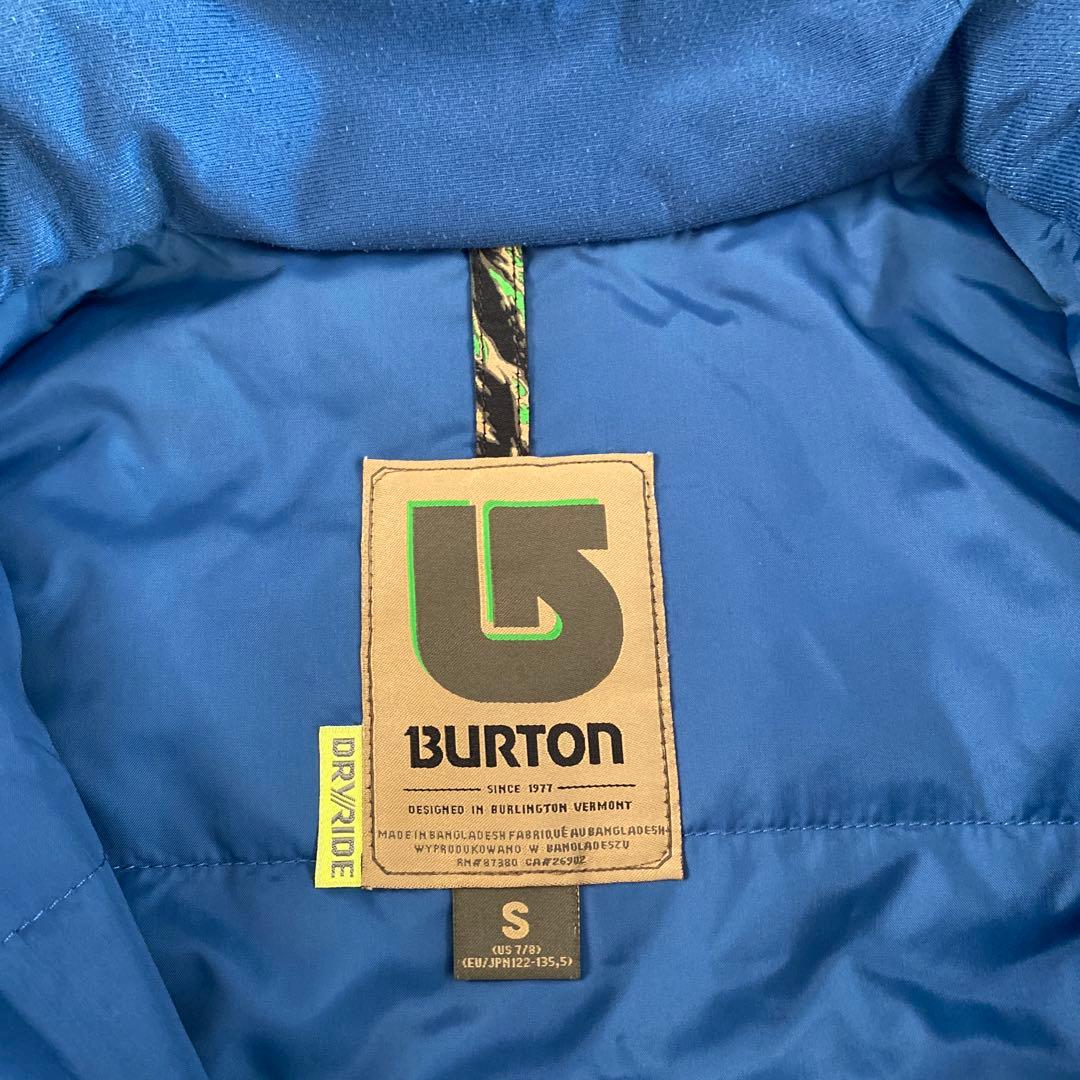 Burton 子供用ウェア Sサイズ ストライプ