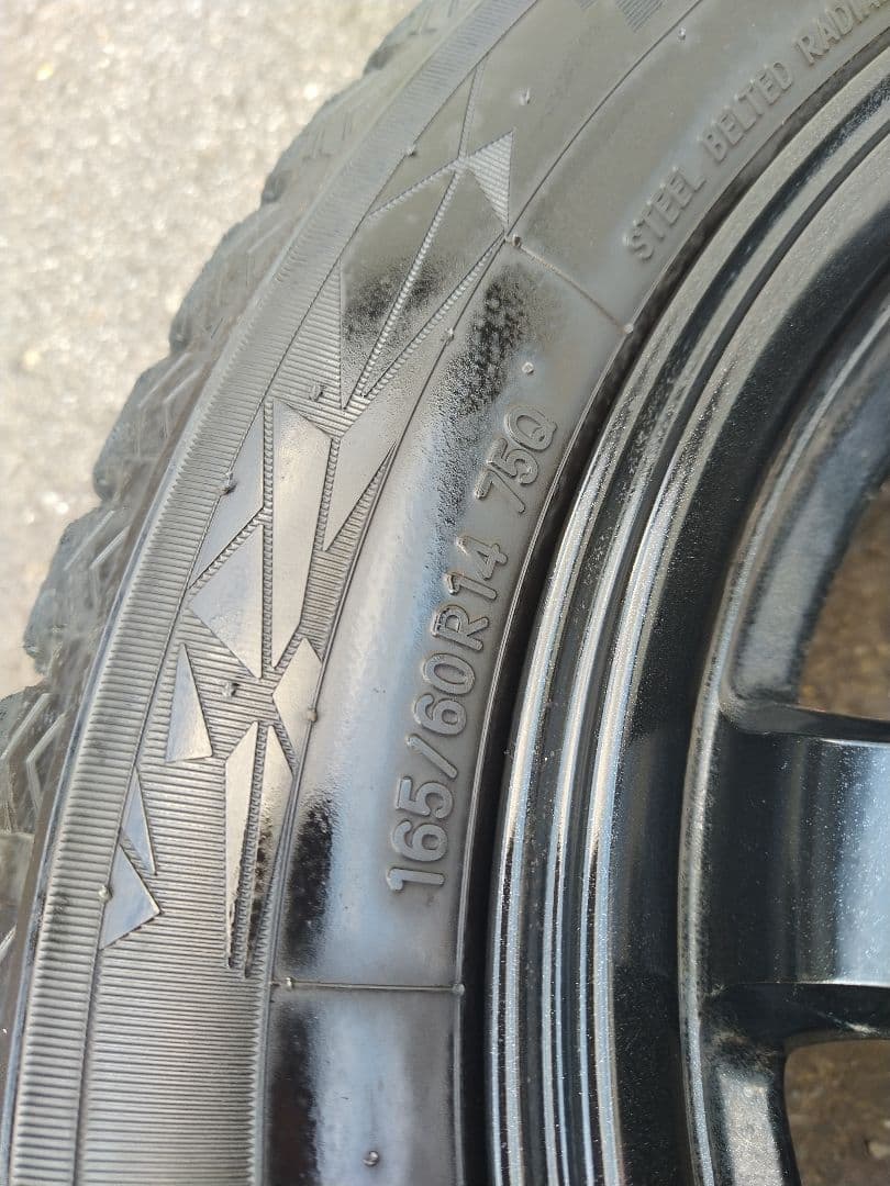 G-SPEED　14インチ 　軽自動車　スタッドレスタイヤ４本セット