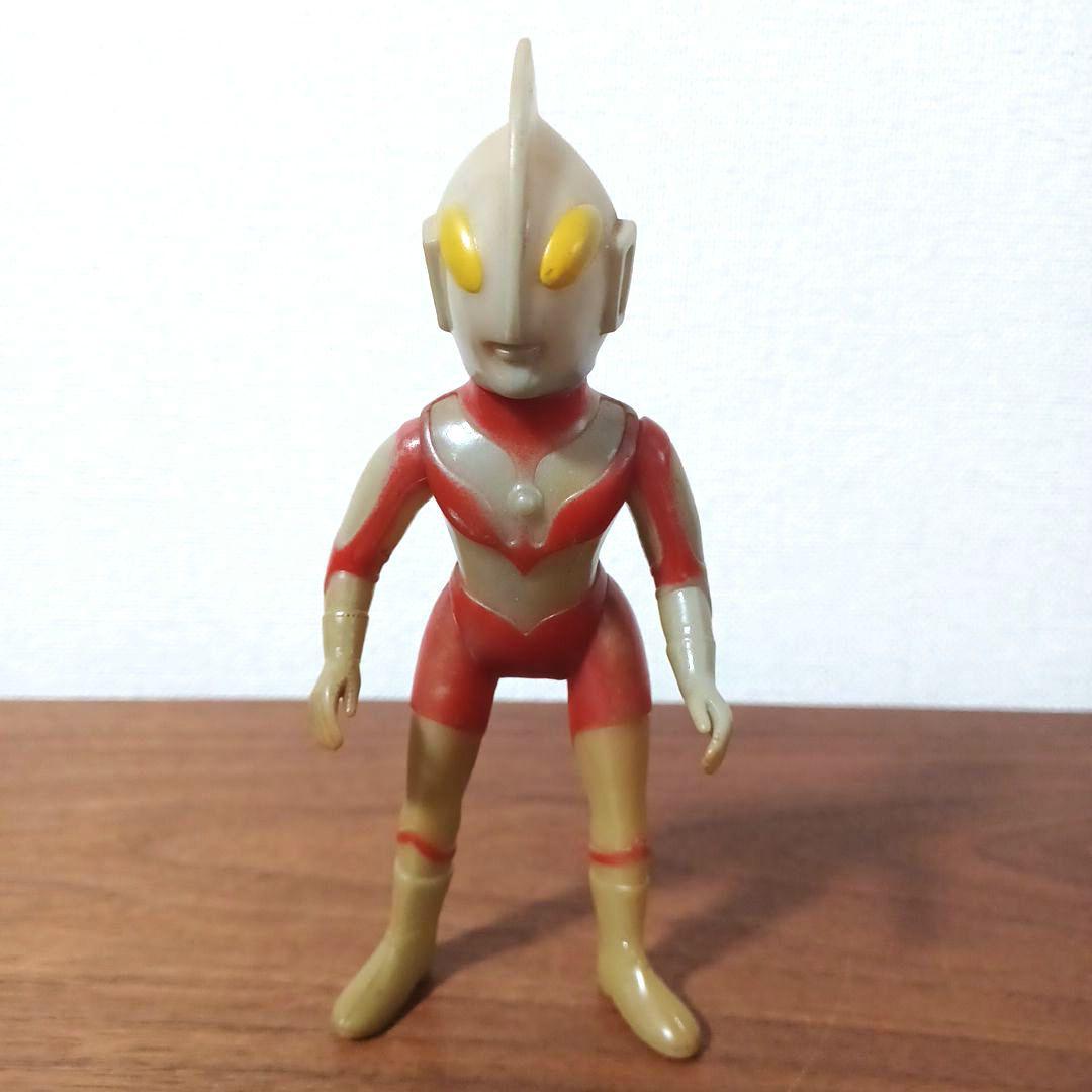 当時ものブルマァク製　ウルトラマンシリーズ　希少ソフビフィギュア5点セット