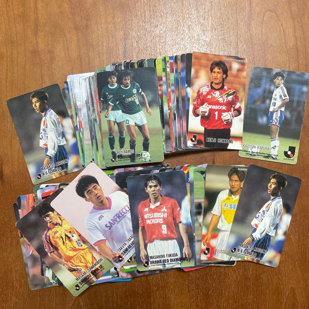 Jリーグチップスカード　レトロ　193枚　まとめ売り