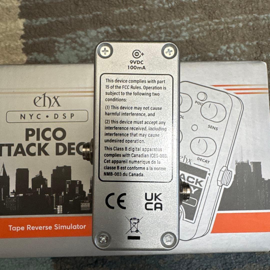 EHX Pico Attack Decay ギターエフェクター