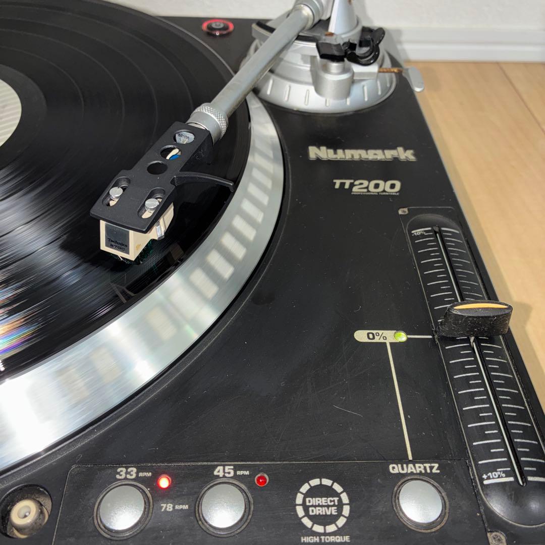 Numark TT200 ダイレクトドライブターンテーブル カートリッジ無