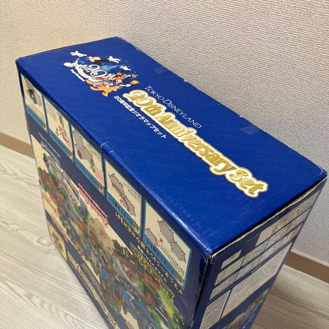 東京ディズニーランド ディズニー 20周年記念 ジオラマップセット