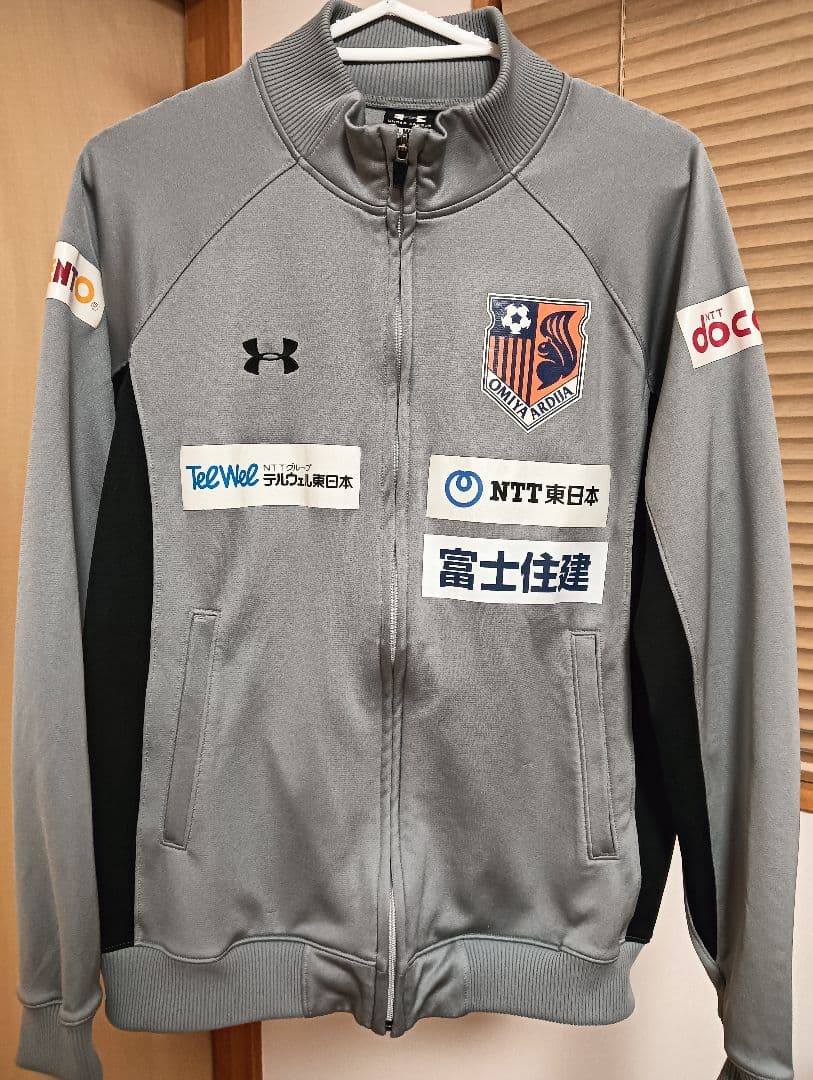 大宮アルディージャ　ジャケット　M　フルスポンサー　ジャージ