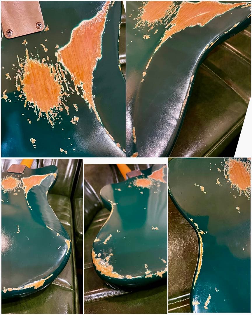 ハードレリック60sジャズマスタータイプ/オールラッカーボディ/アルニコPU