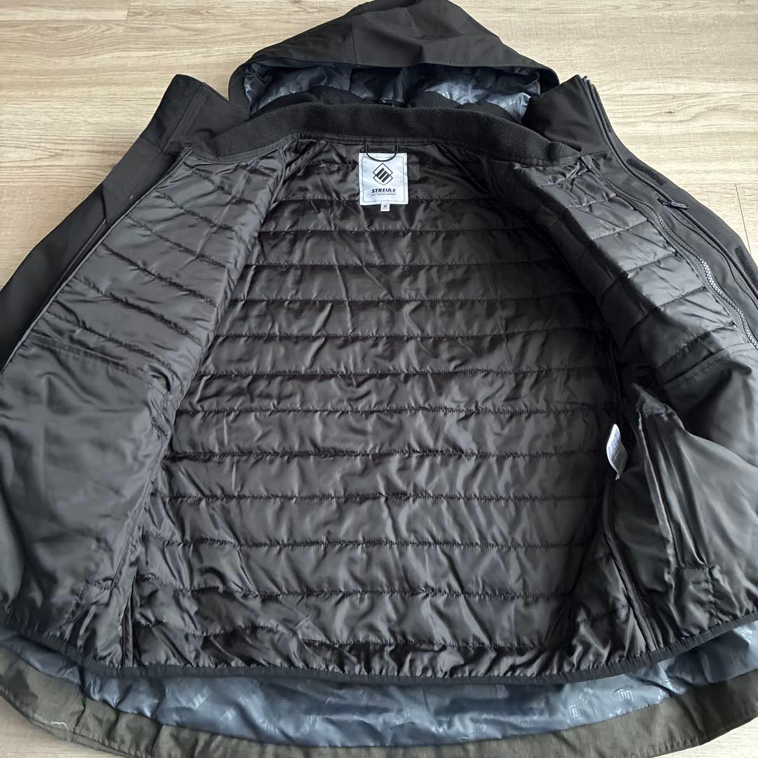 未使用 streule スキーウェア スノボードウェア ジャケット M インナ付