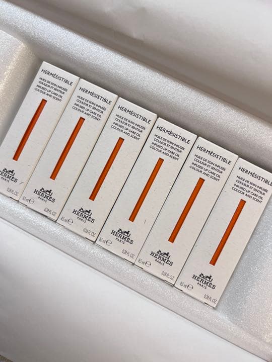 【新品未開封】〈エルメジスティブル〉リップオイル 6本セット