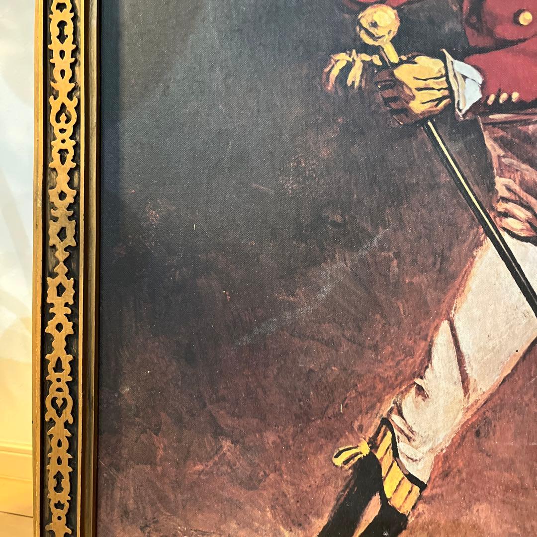 昭和レトロ　ジョニーウォーカー　絵画ポスター