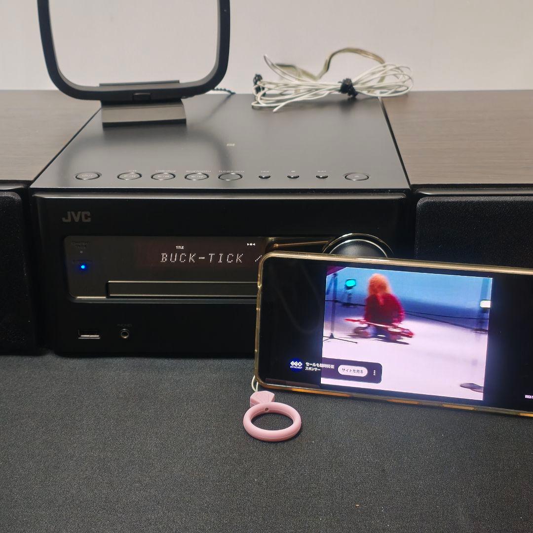 JVC CA-EXS5 ウッドコーンスピーカー ミニコンポ VICTOR