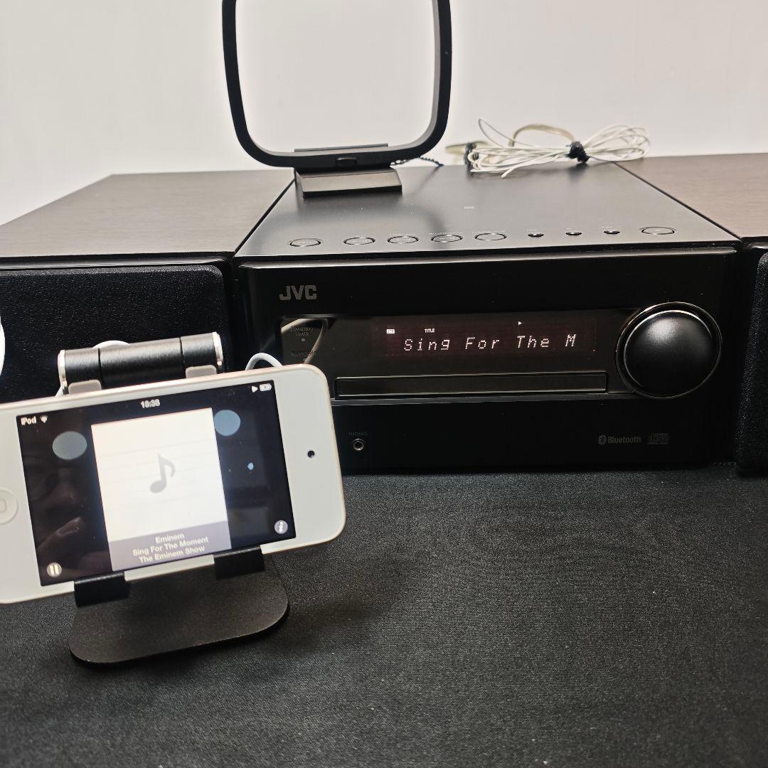 JVC CA-EXS5 ウッドコーンスピーカー ミニコンポ VICTOR