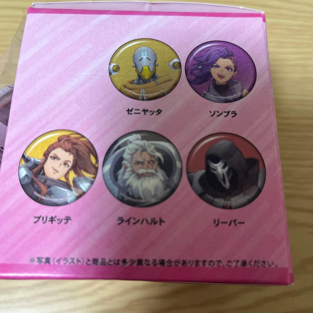 オーバーウォッチ ポップアップ缶バッジ イベント限定特典付き 未開封 メレ