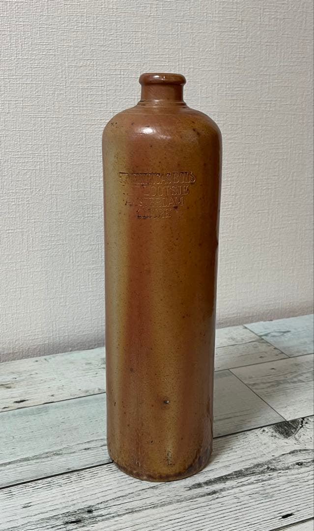 イギリスアンティーク　陶器製ボトル　2個セット