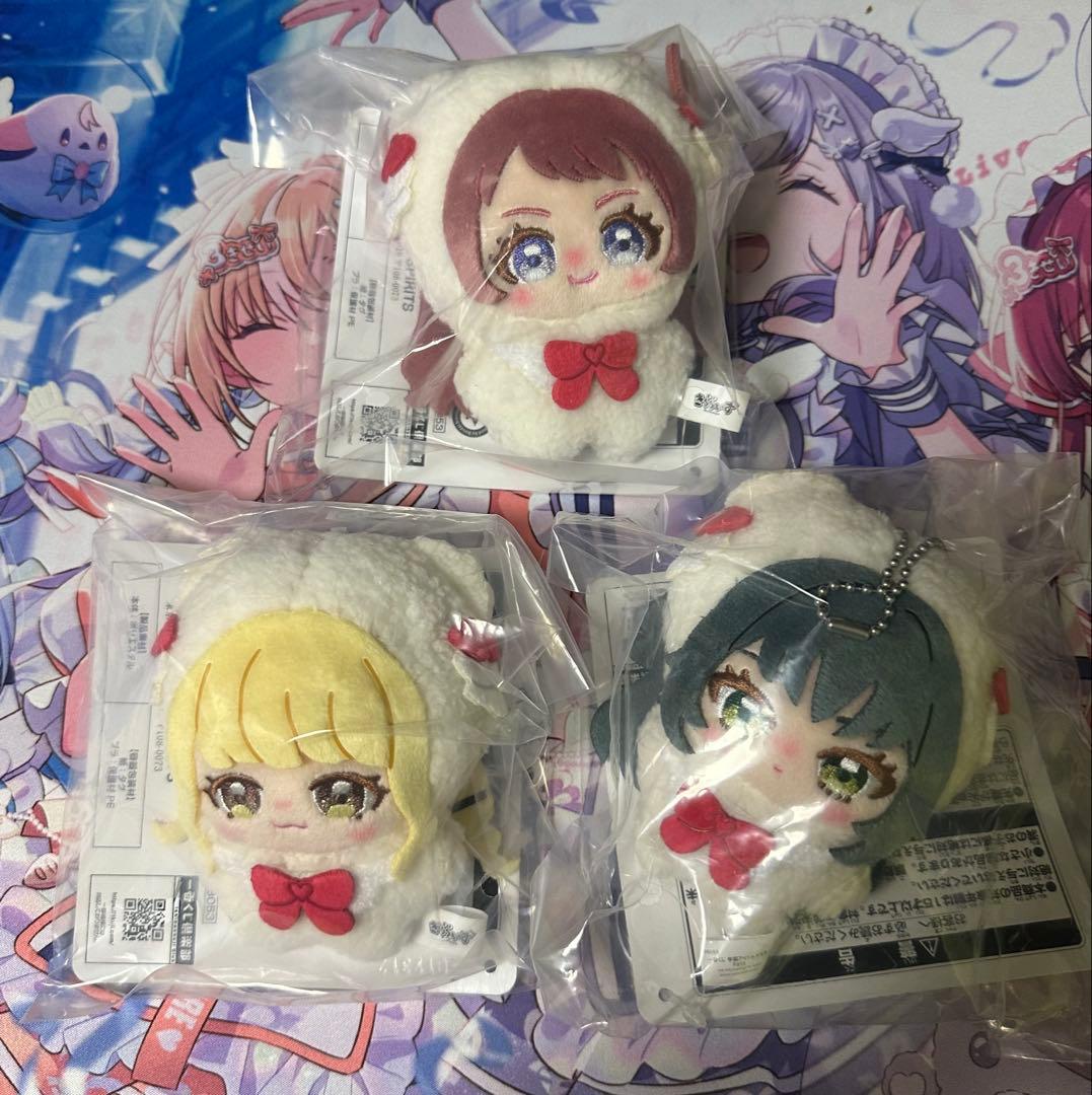 学園アイドルマスター　学マス　一番くじ　F賞　きららいずマスコット　3種