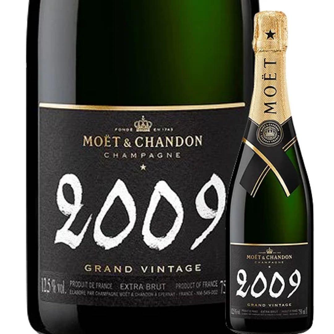 新品箱付モエ・エ・シャンドン グラン・ヴィンテージ・2009年白 辛口750ml
