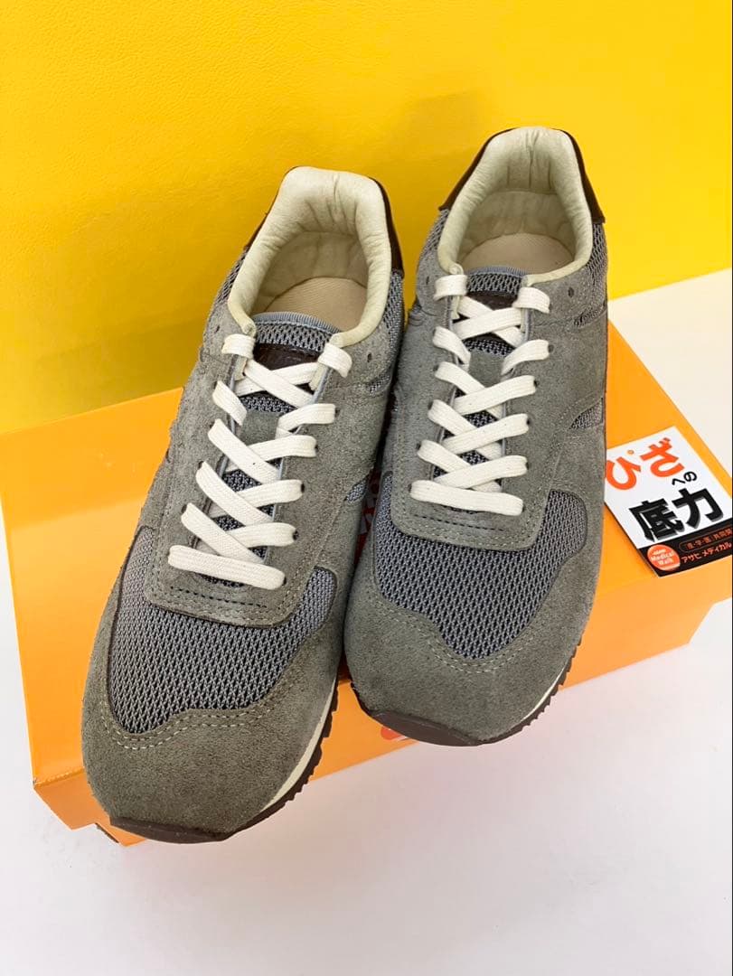 【えっちゃん】未使用 アサヒ メディカルウォーク スニーカー 牛革 23㎝