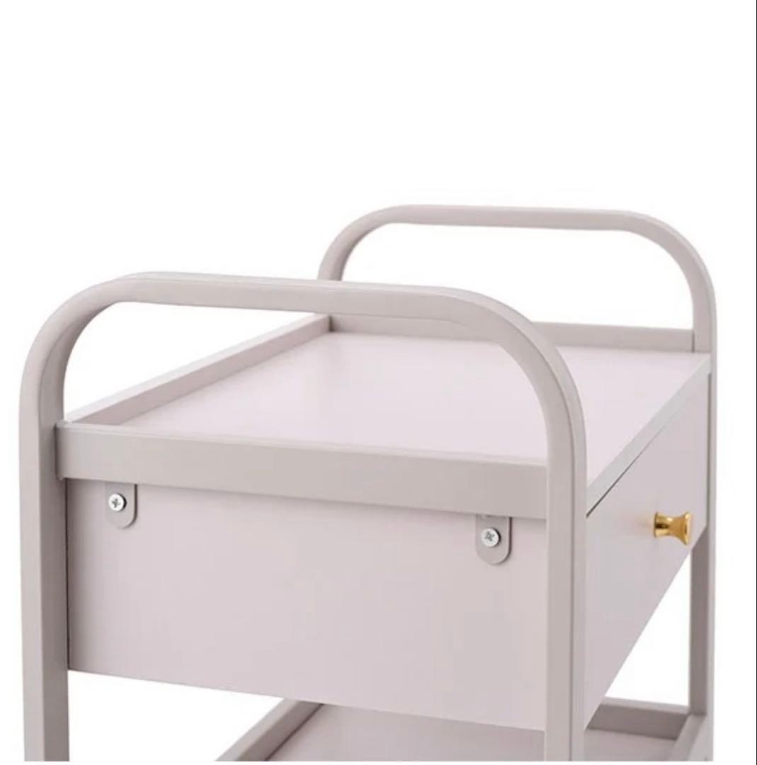 ライトピンク ワゴン キャスター付き