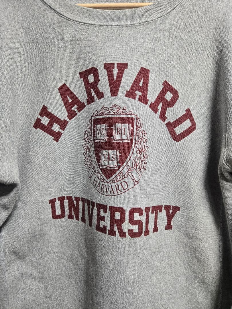 champion 復刻 赤単タグ ハーバード大学 リバースウィーブ USA製