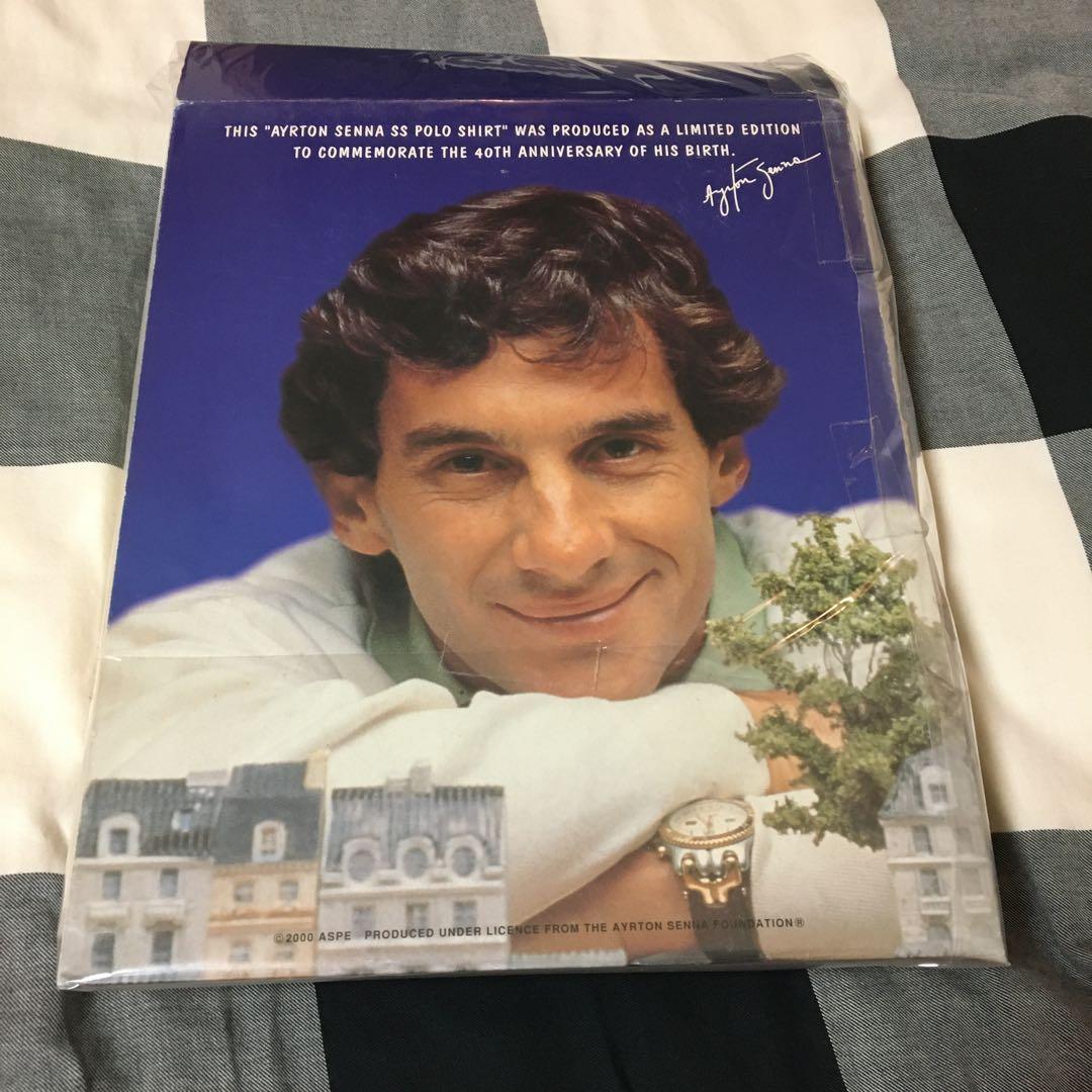 アイルトン・セナ　ポロシャツ　Mサイズ 未開封品